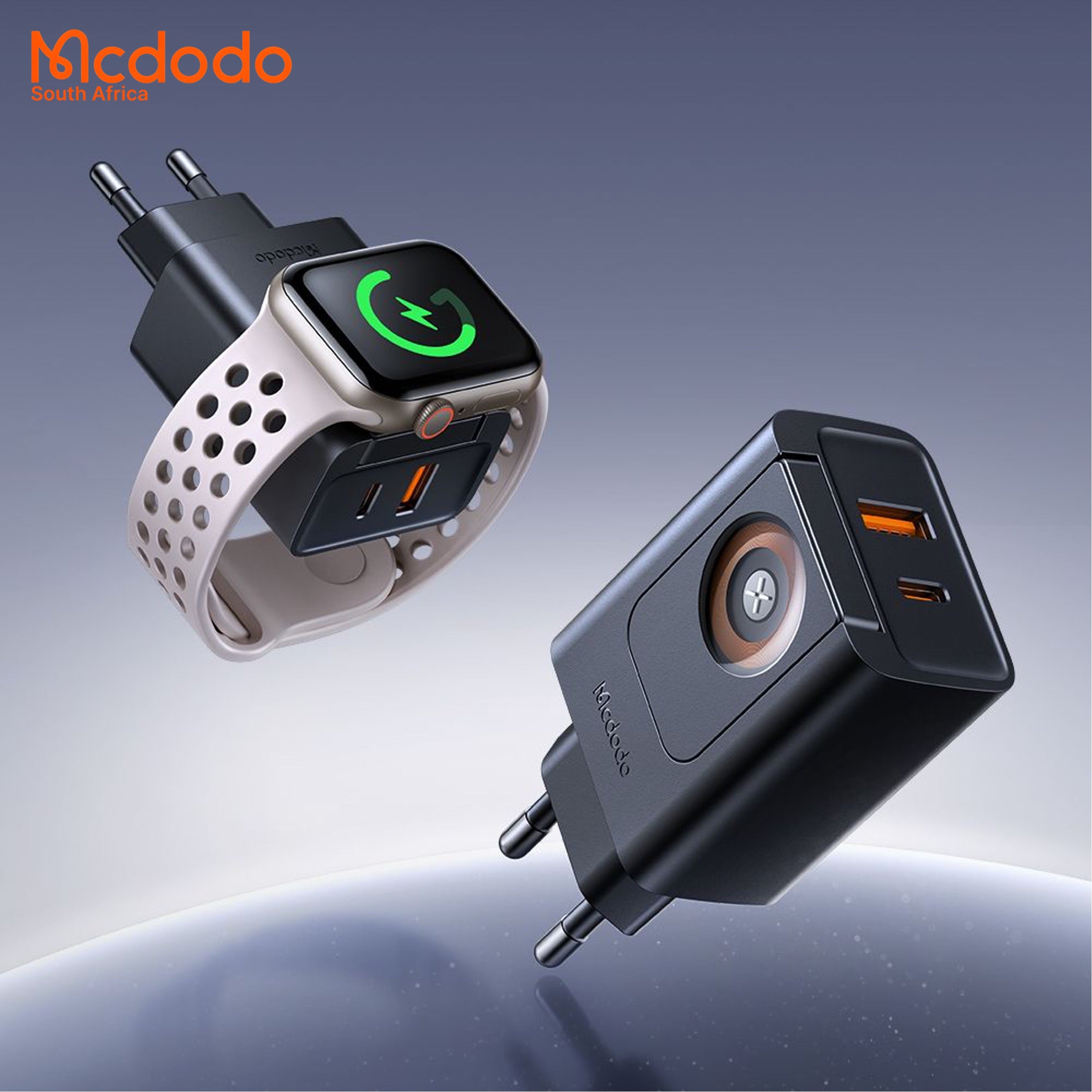 Mcdodo 30W 3-in-1 Apple iPhone Charger with Detachable Apple Watch Charger