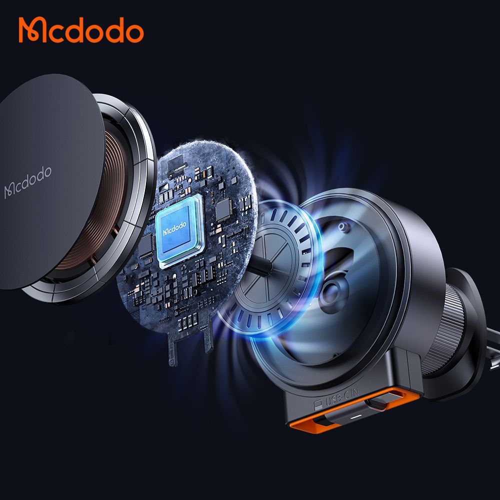 Mcdodo True 15w MagSafe Car Charger, iPhone MagSafe Vent Charger
