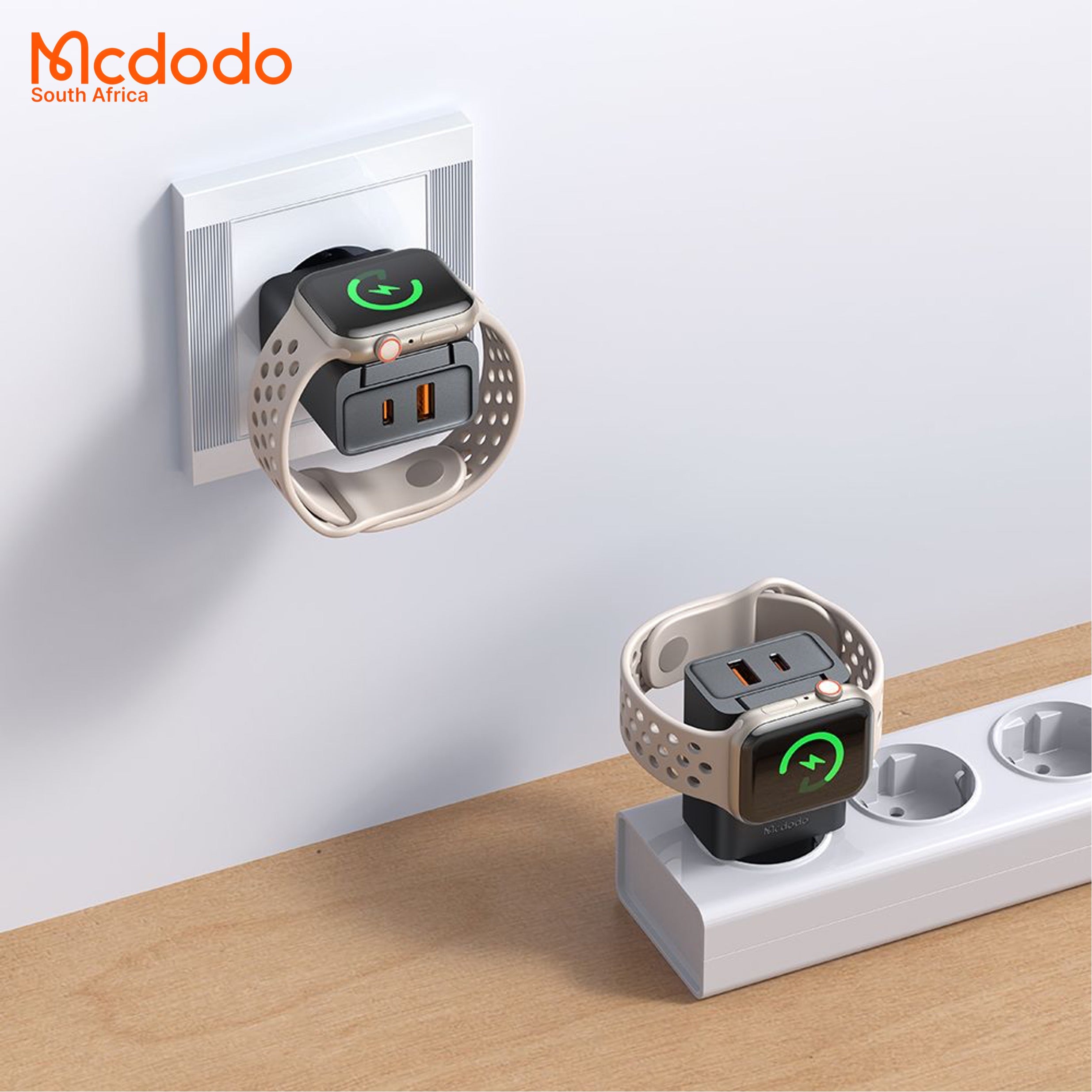 Mcdodo 30W 3-in-1 Apple iPhone Charger with Detachable Apple Watch Charger