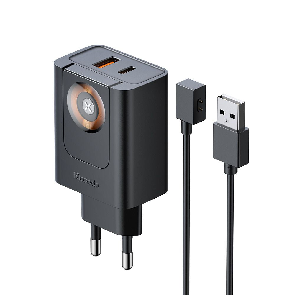 Mcdodo 30W 3-in-1 Apple iPhone Charger with Detachable Apple Watch Charger