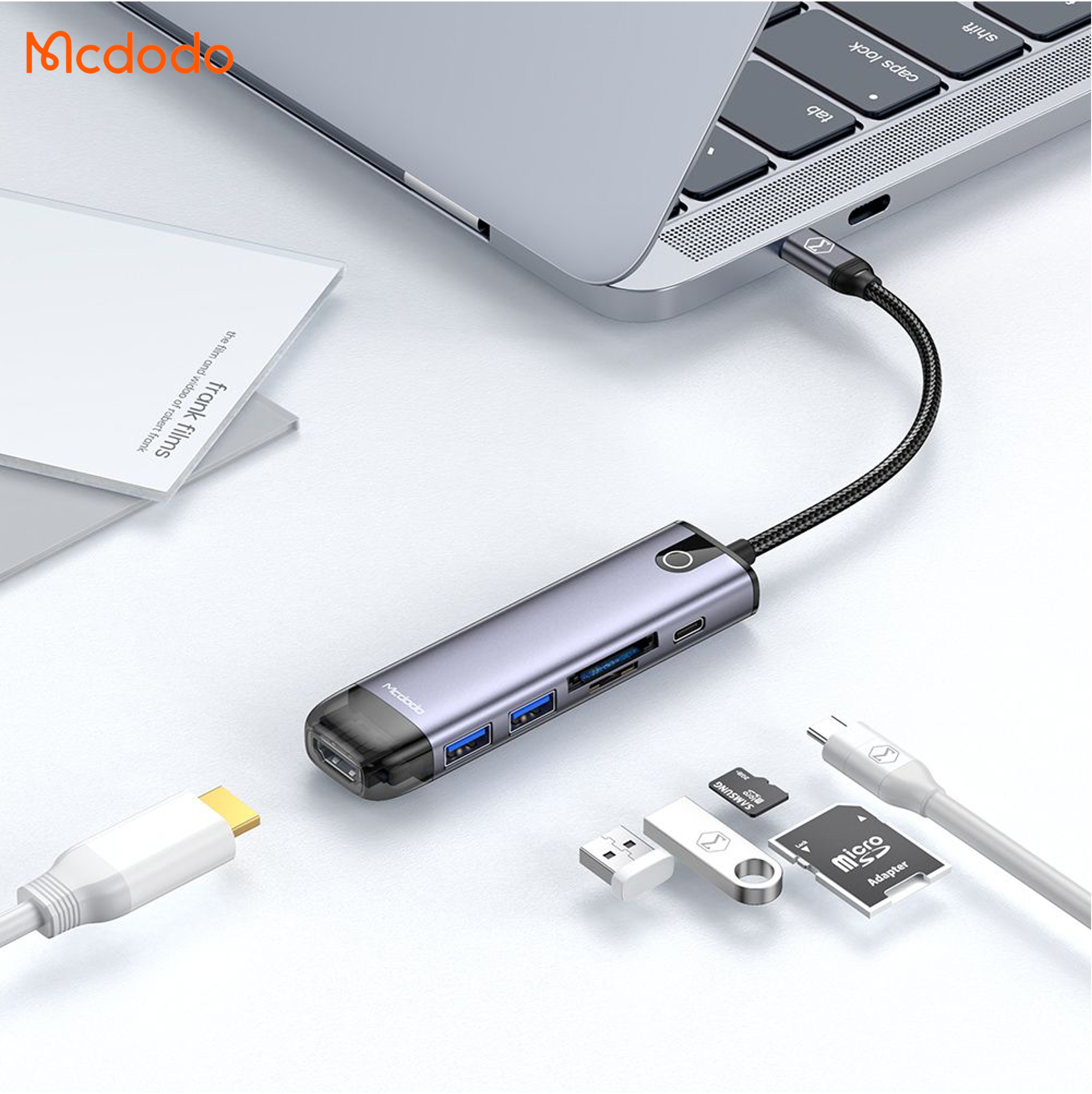 Mcdodo USB-C 6 in 1 Dongle HUB