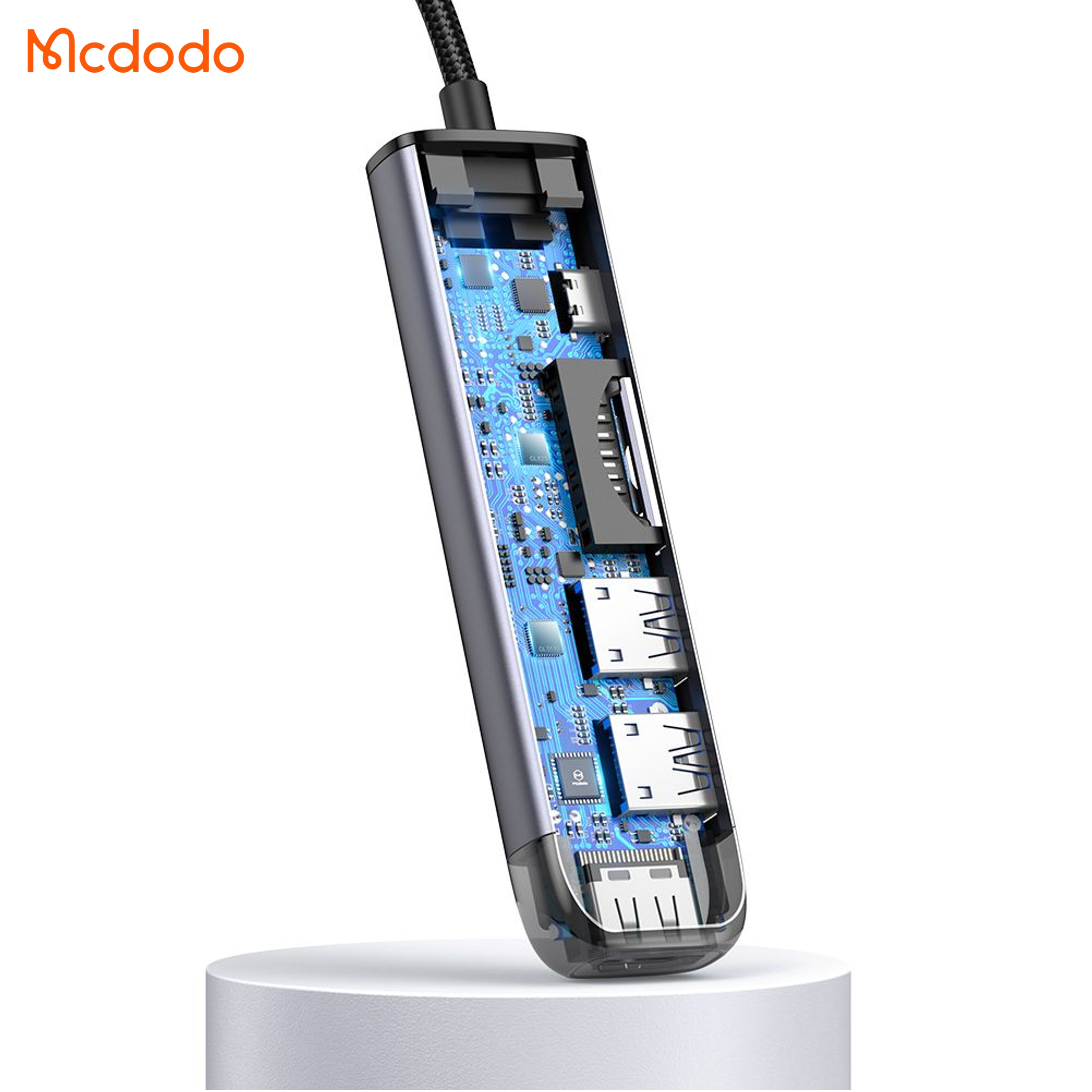 Mcdodo USB-C 6 in 1 Dongle HUB