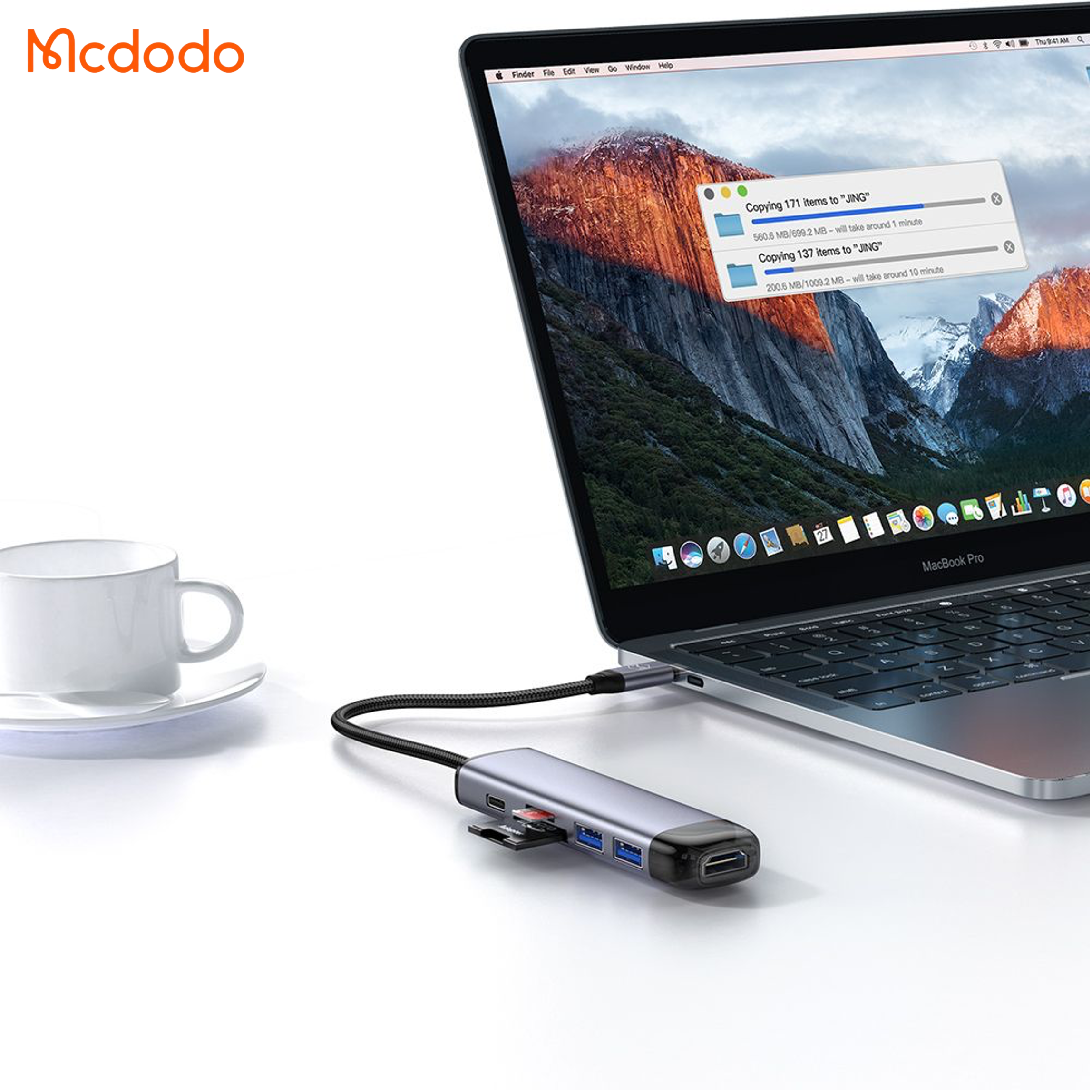 Mcdodo USB-C 6 in 1 Dongle HUB