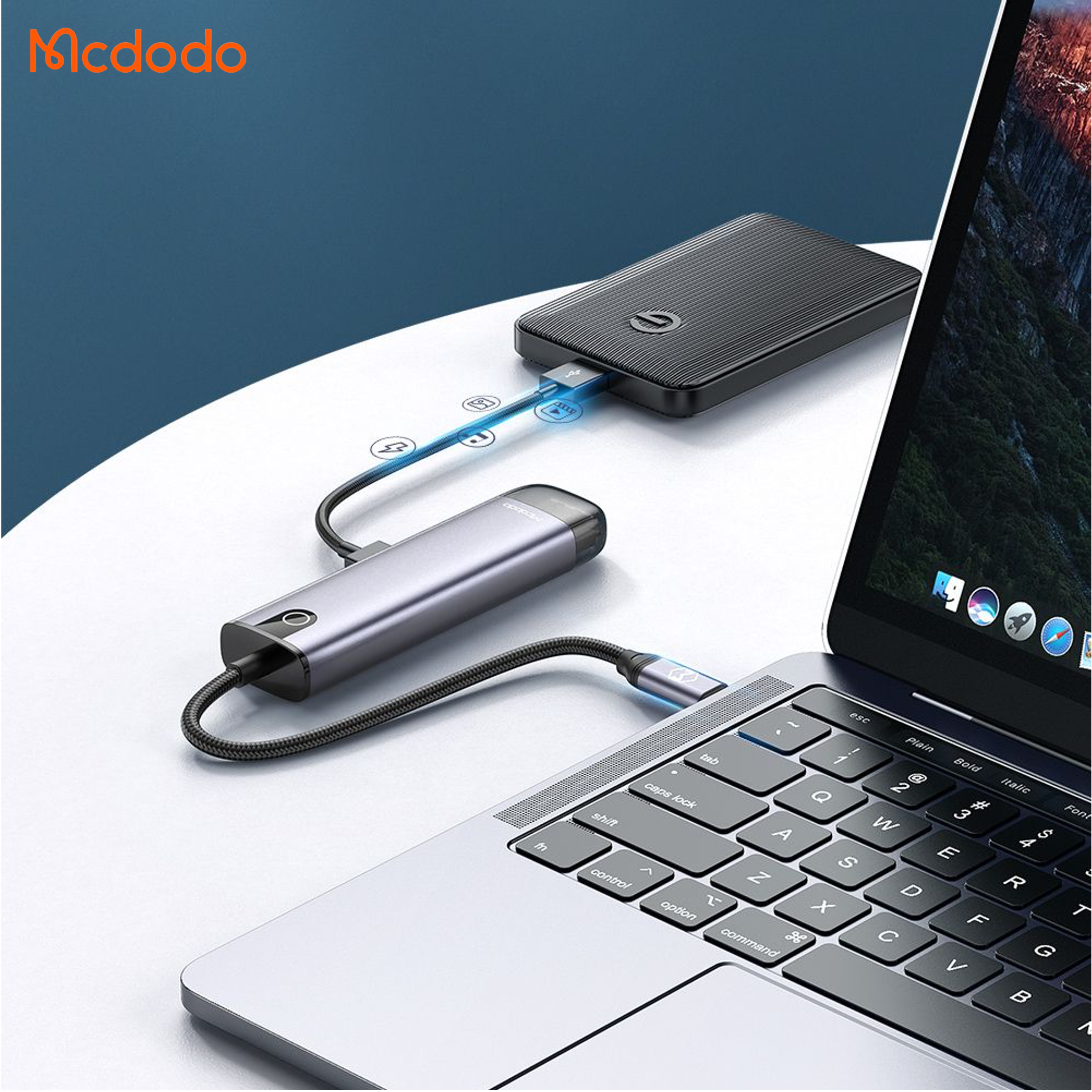 Mcdodo USB-C 5 in 1 Dongle HUB