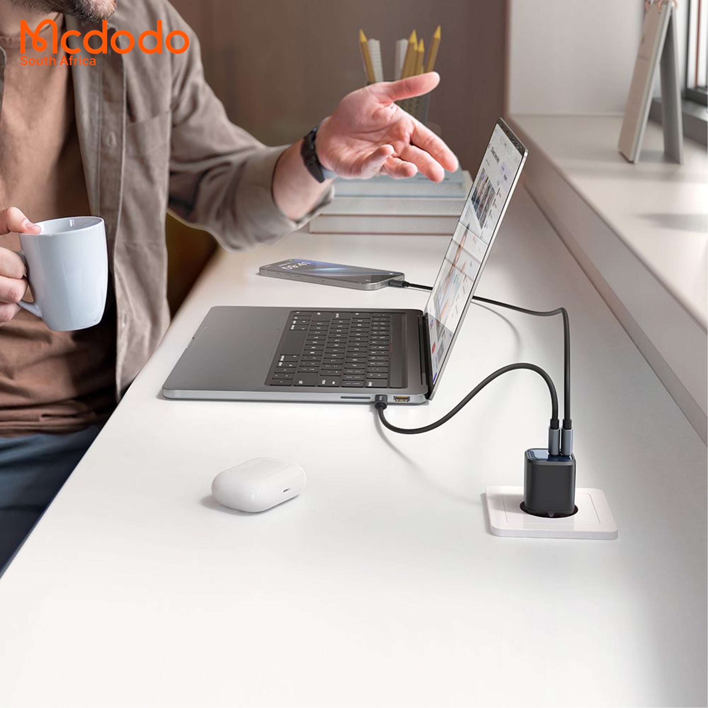 Mcdodo 45W Mini GaN Charger Dual USB-C
