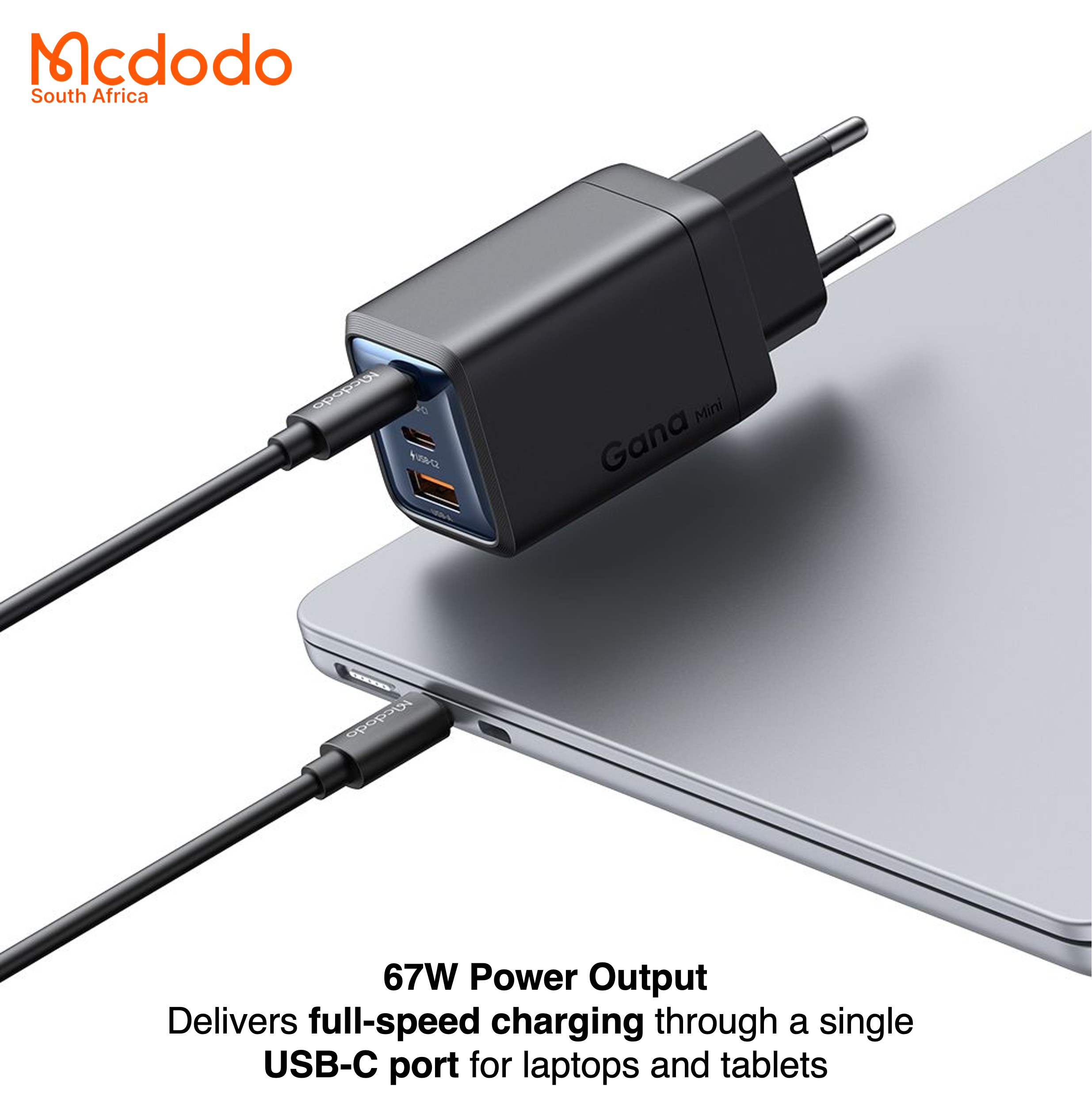 Mcdodo 67W Gana Mini GaN Charger