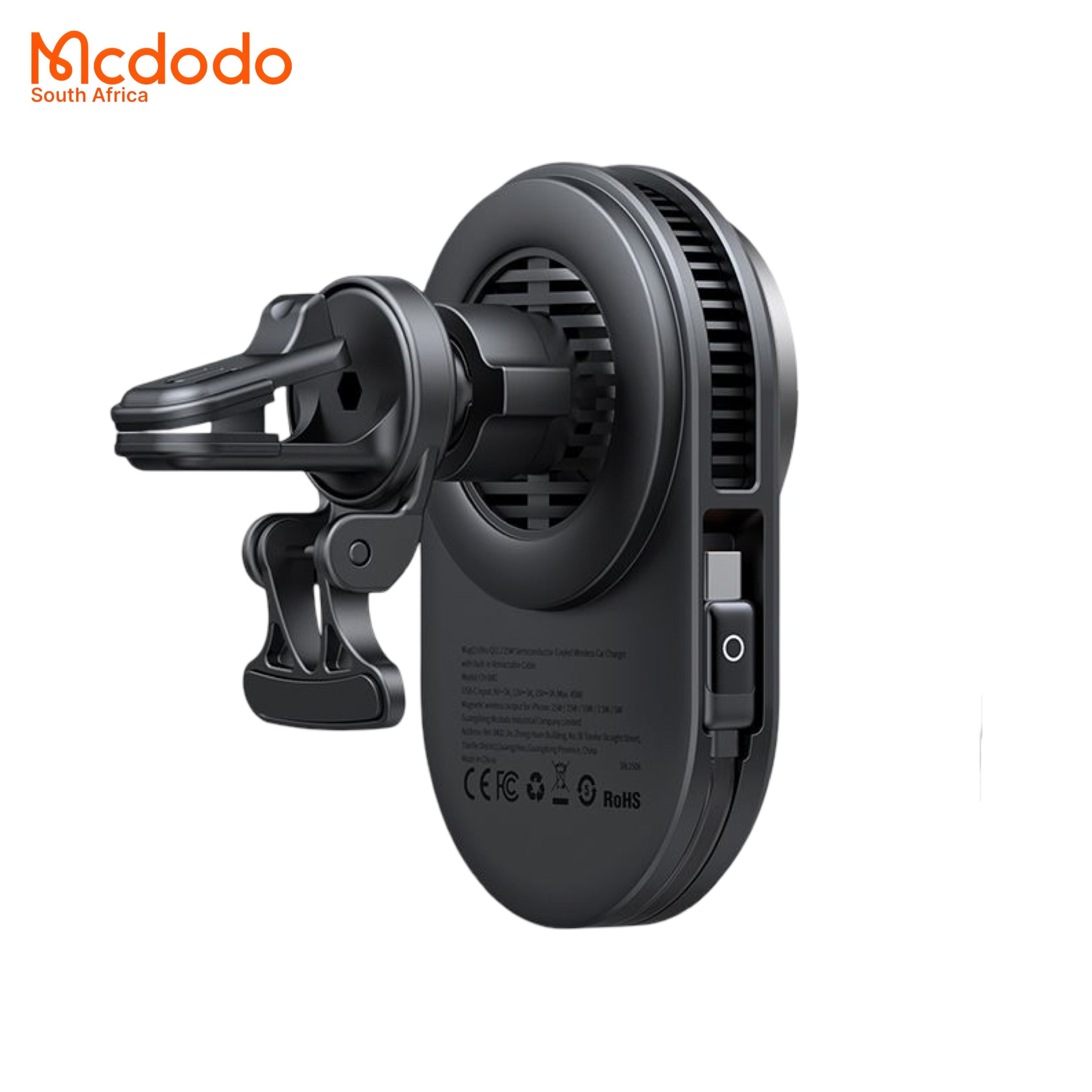 Mcdodo 25W Qi2 Magsafe Magnetic Wireless Car Charger Vent or Dash Mount
