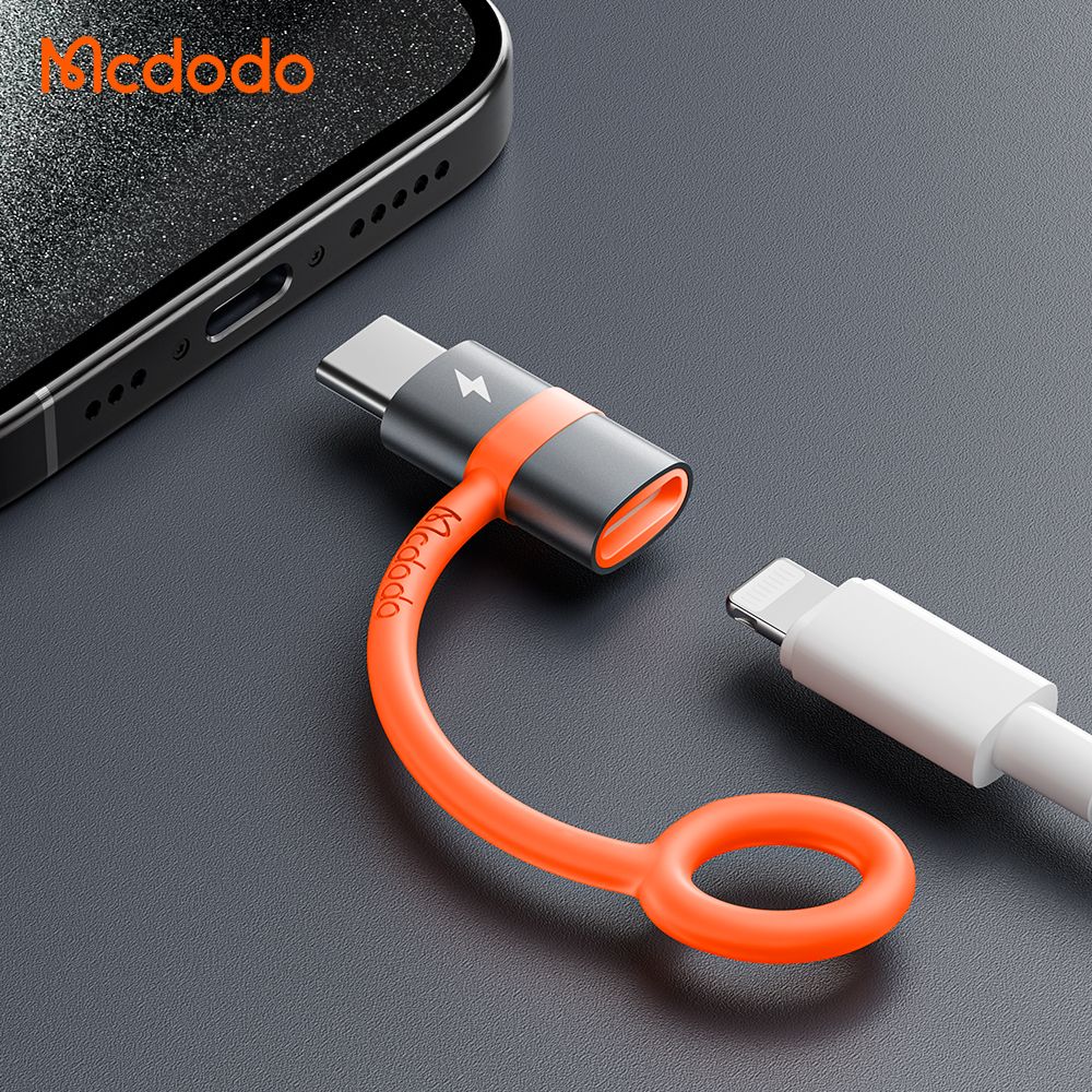 Mcdodo Lightning to USB-C 60W Fast Charging Connector + Data