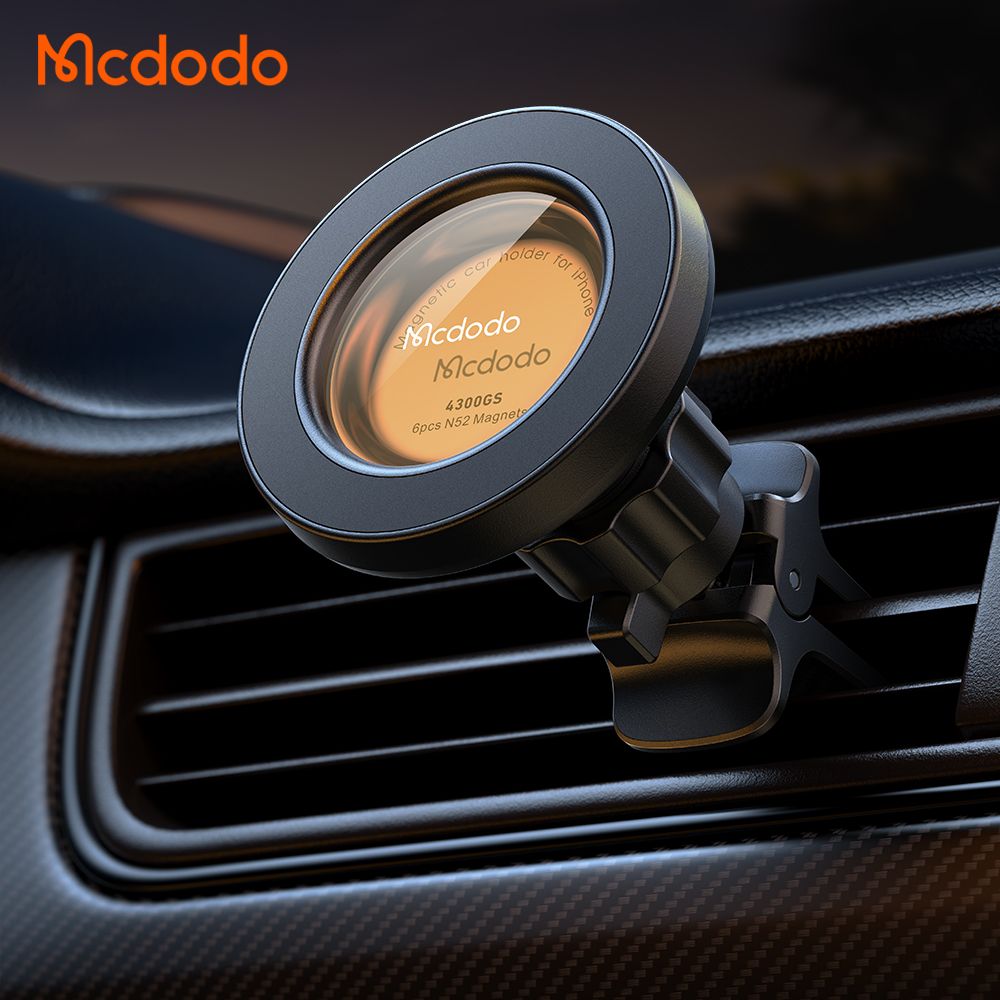 Mcdodo Magnetic MagSafe Car Vent Mount for iPhone + Magnet For None iPhone