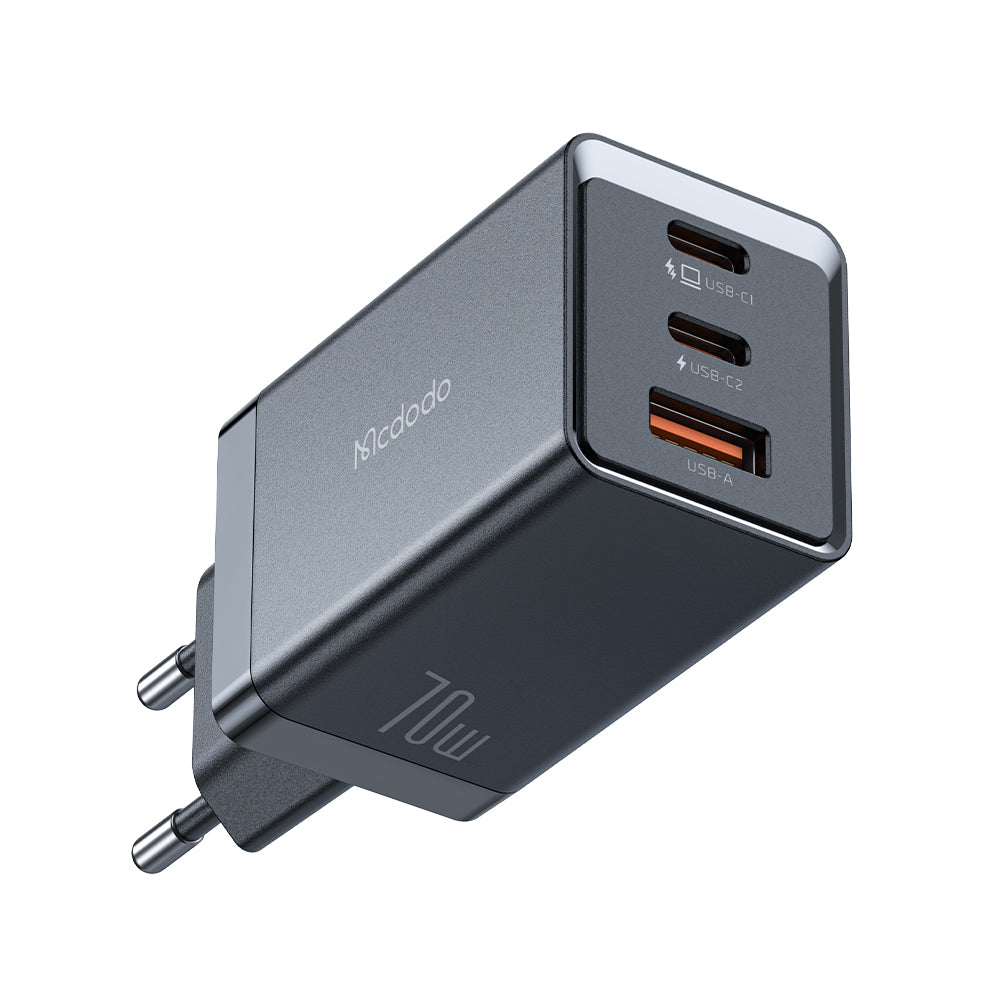 Mcdodo 70W Mini GaN Fast Charger Tri Port