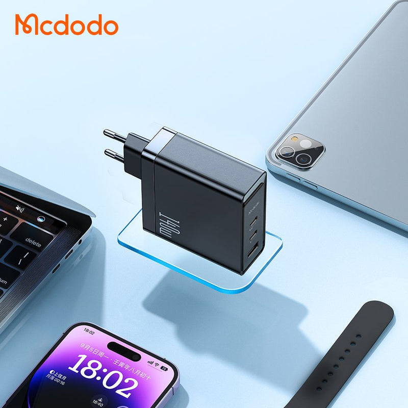 Mcdodo 140w Gan PD3.1 Ultra Fast Charger Tri Port