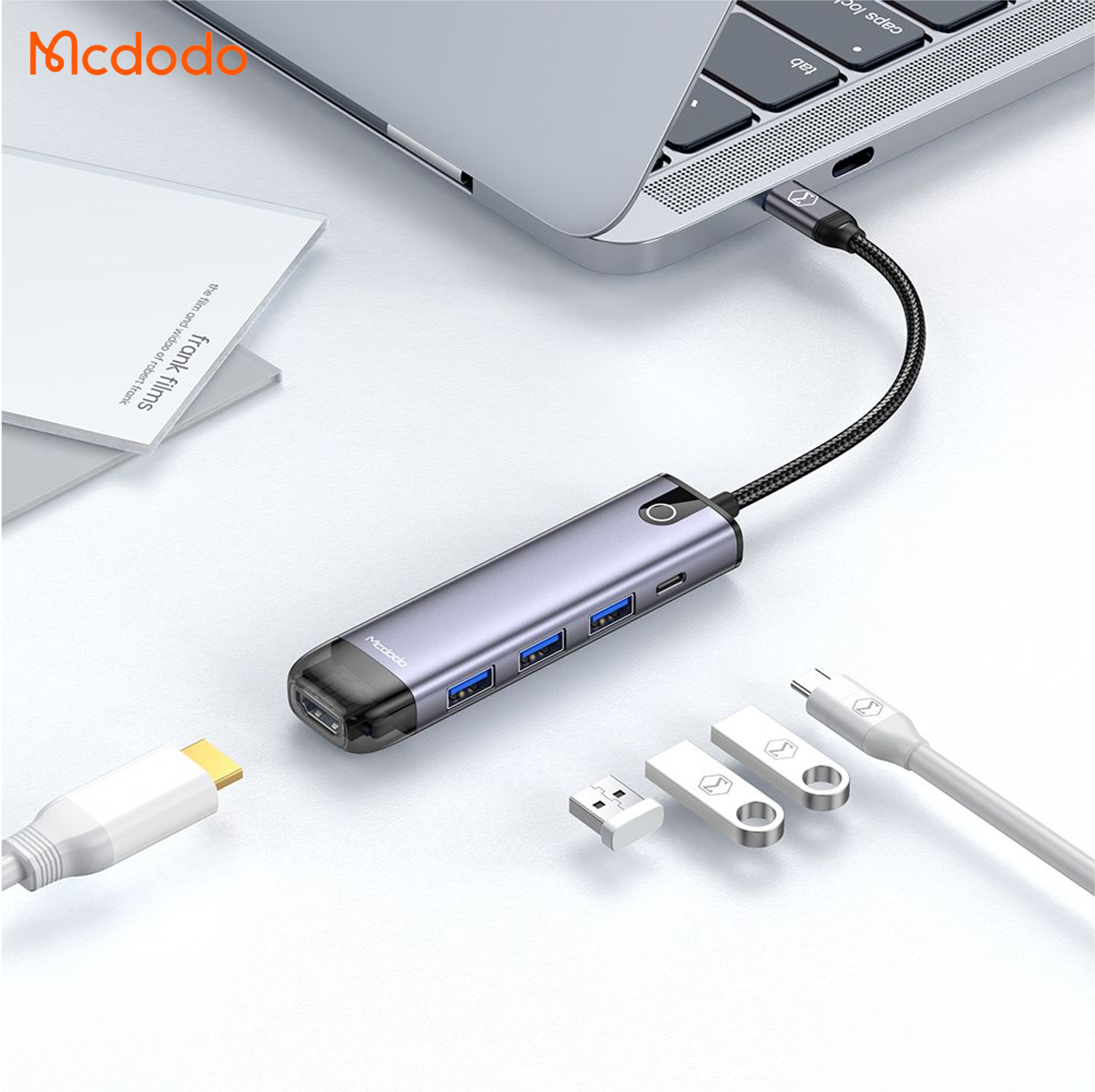 Mcdodo USB-C 5 in 1 Dongle HUB