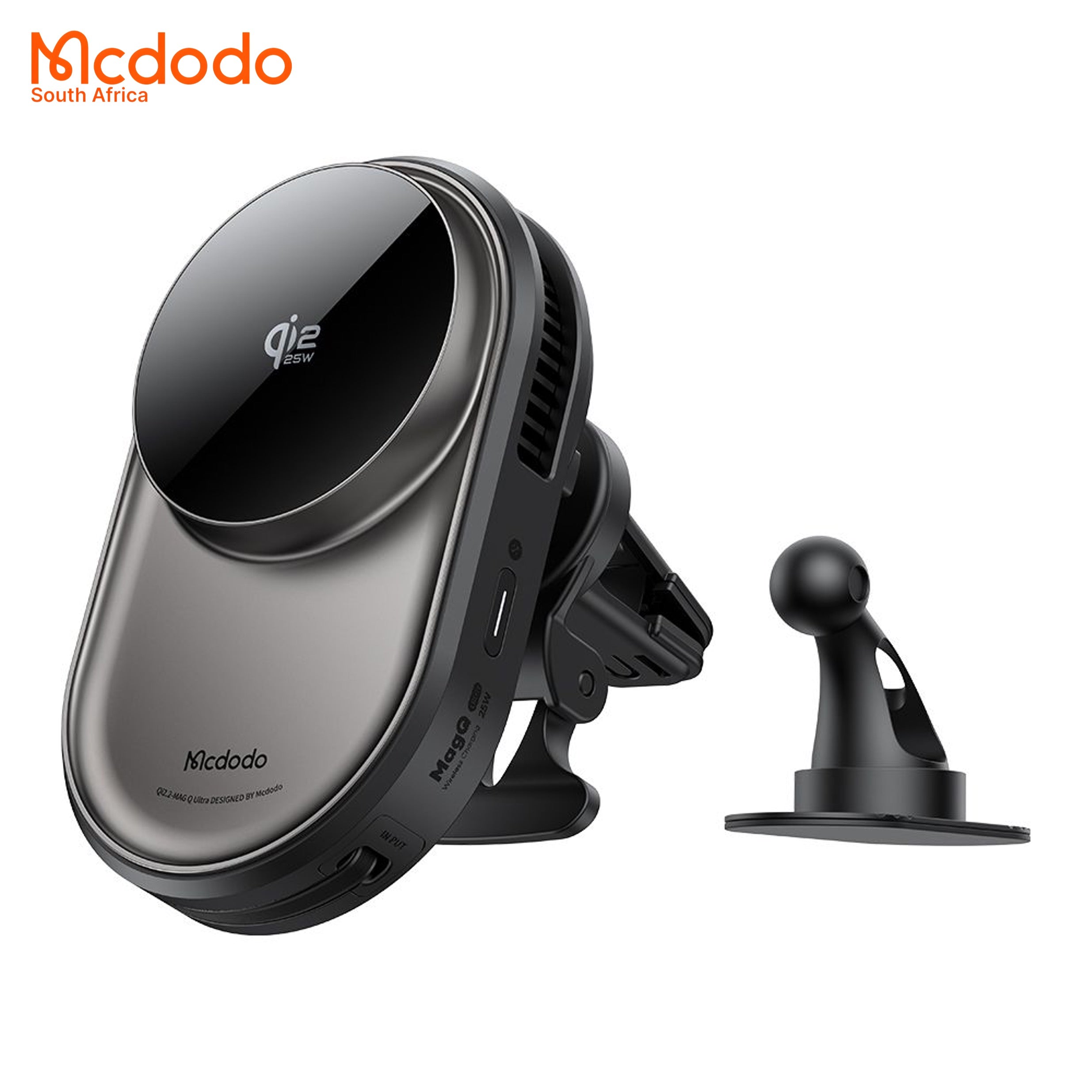 Mcdodo 25W Qi2 Magsafe Magnetic Wireless Car Charger Vent or Dash Mount