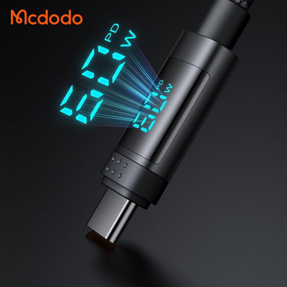 Mcdodo 4-1 Charging Cable + LED Watt Display