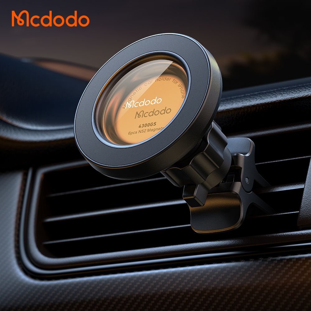Mcdodo Magnetic MagSafe Car Vent Mount for iPhone + Magnet For None iP