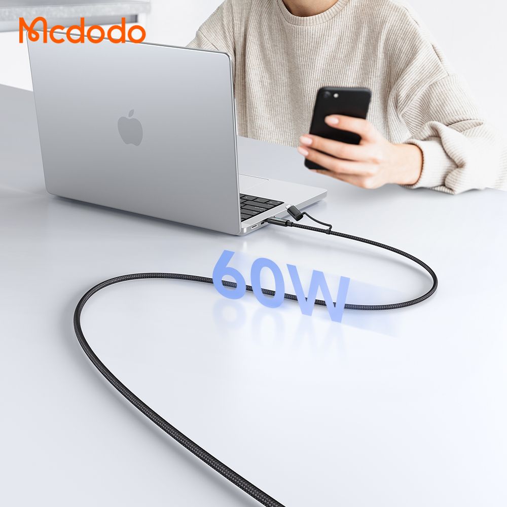 Mcdodo 4-1 Charging Cable + LED Watt Display